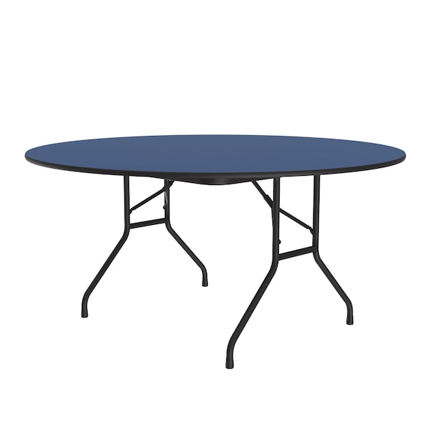 CF HPL Folding Tables 60" Round Blue
